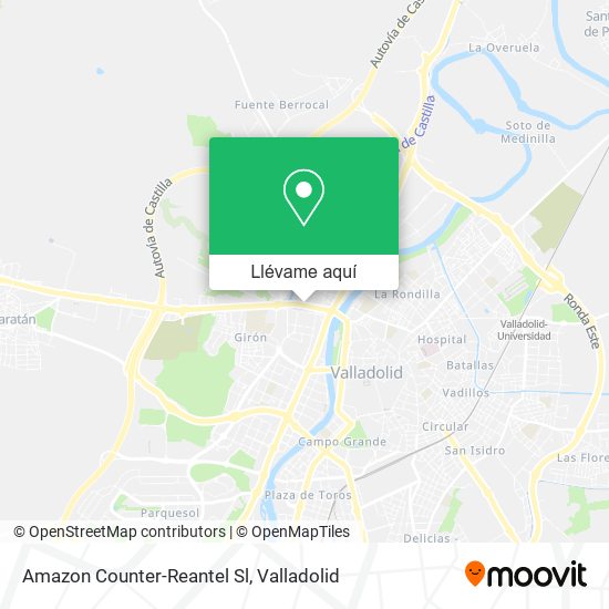 Mapa Amazon Counter-Reantel Sl
