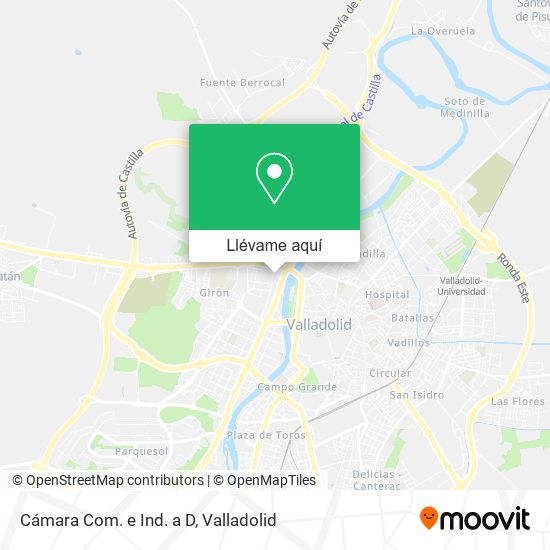Mapa Cámara Com. e Ind. a D