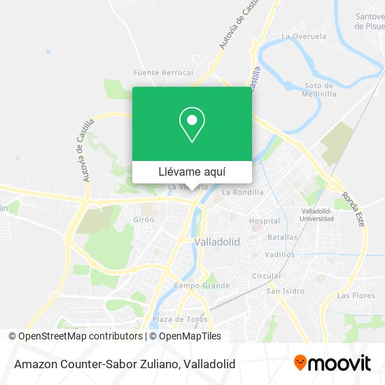 Mapa Amazon Counter-Sabor Zuliano