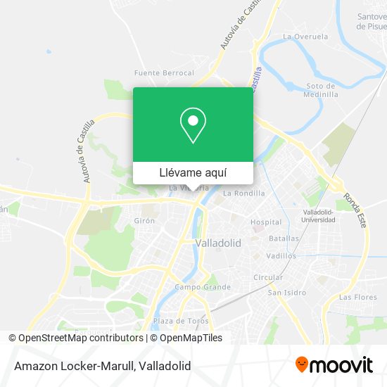 Mapa Amazon Locker-Marull