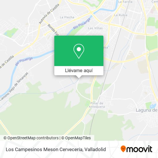 Mapa Los Campesinos Meson Cervecería