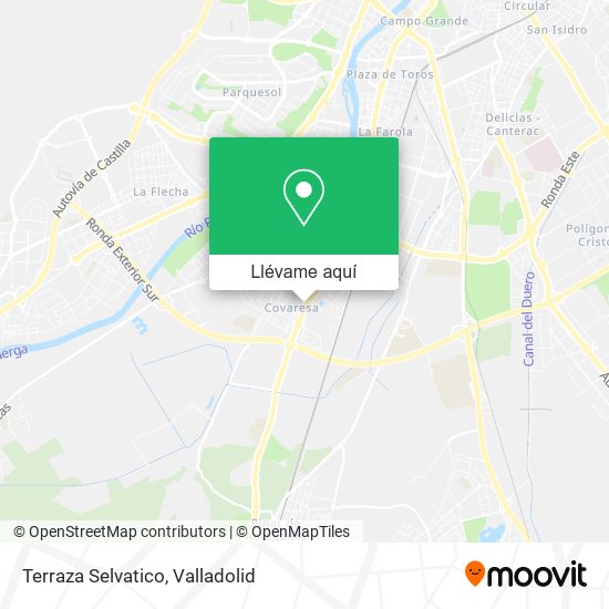 Mapa Terraza Selvatico