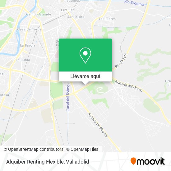 Mapa Alquiber Renting Flexible