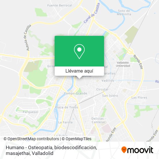Mapa Humano - Osteopatía, biodescodificación, masajethai