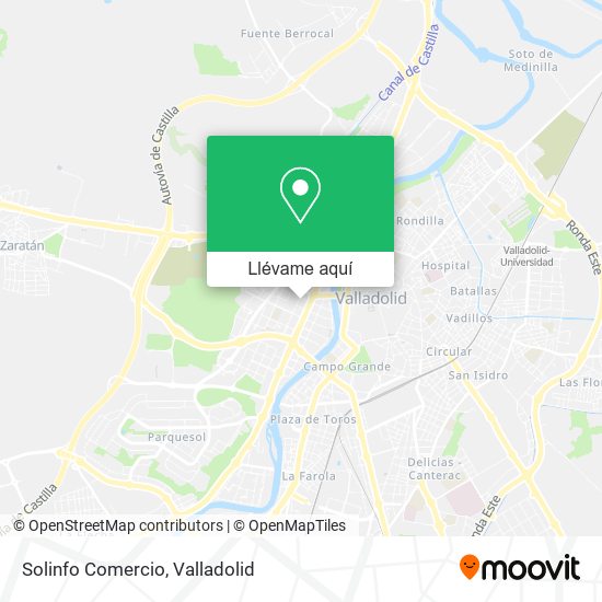 Mapa Solinfo Comercio