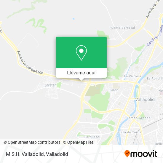 Mapa M.S.H. Valladolid