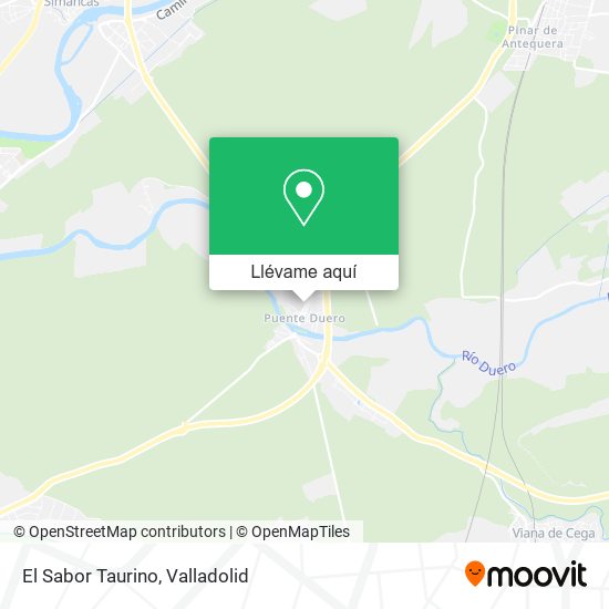 Mapa El Sabor Taurino