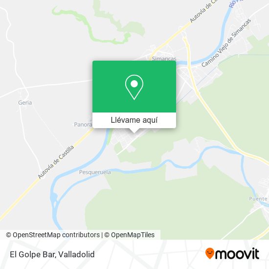 Mapa El Golpe Bar