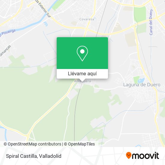 Mapa Spiral Castilla