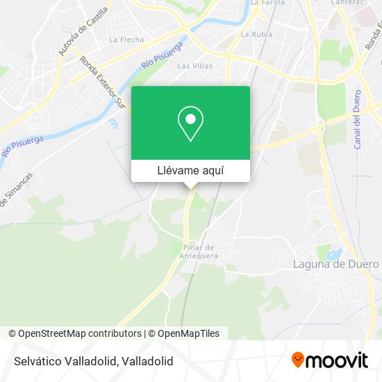 Mapa Selvático Valladolid