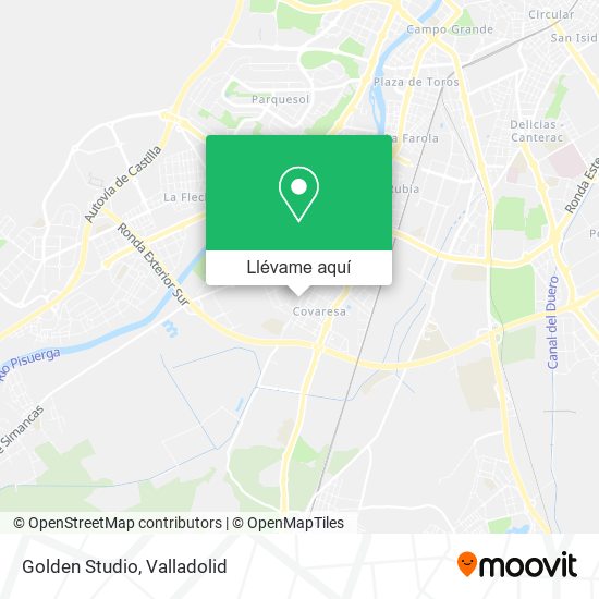 Mapa Golden Studio