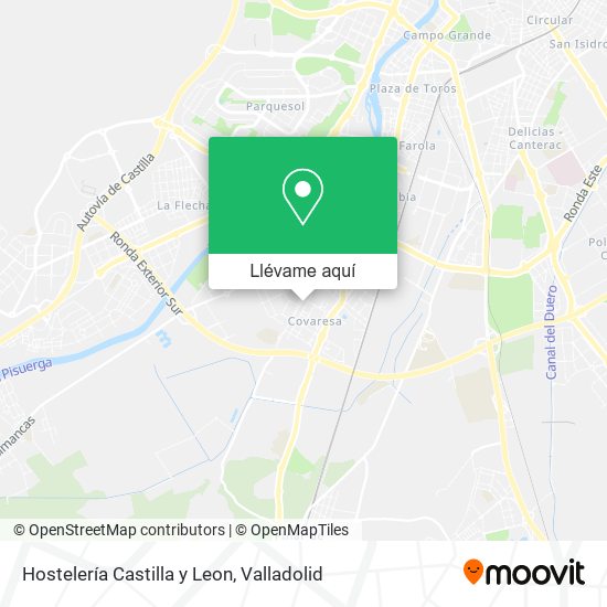 Mapa Hostelería Castilla y Leon