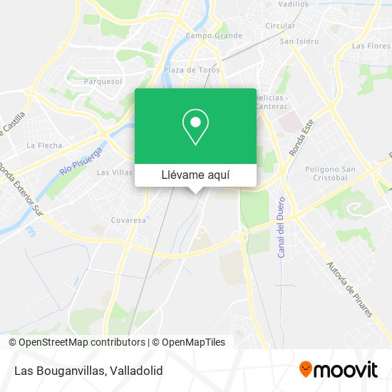 Mapa Las Bouganvillas