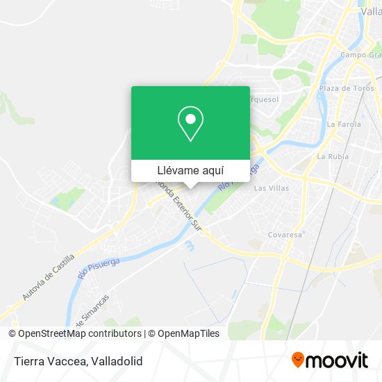 Mapa Tierra Vaccea