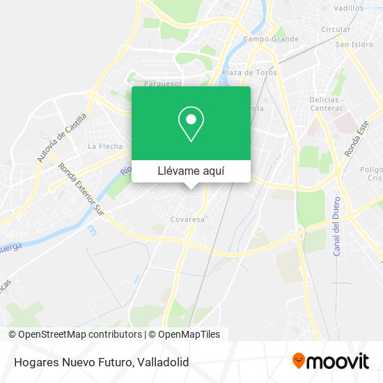 Mapa Hogares Nuevo Futuro