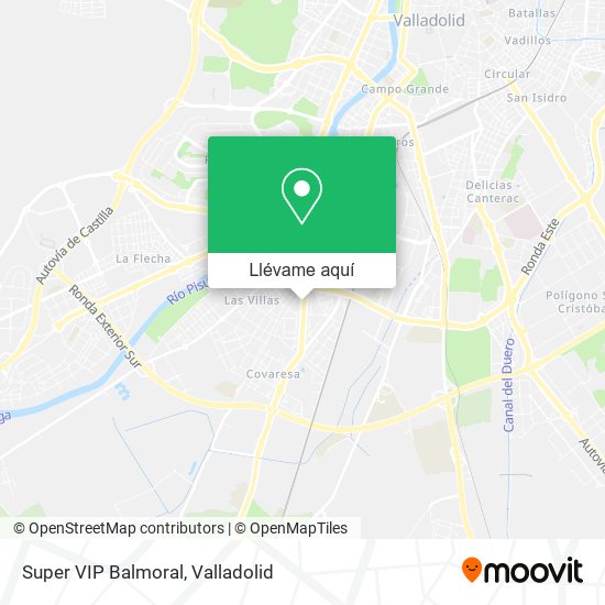 Mapa Super VIP Balmoral