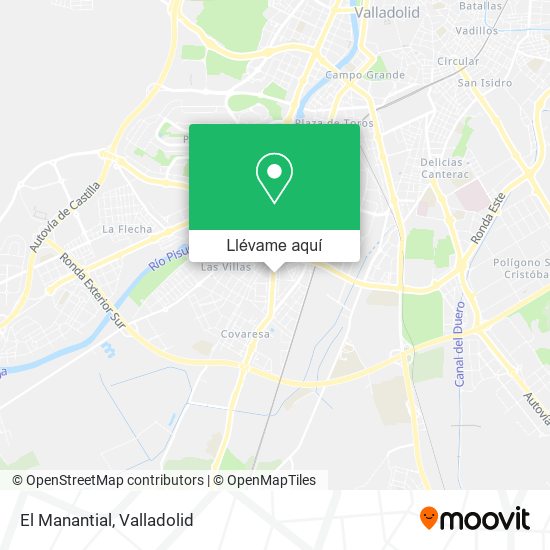 Mapa El Manantial