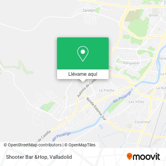 Mapa Shooter Bar &Hop