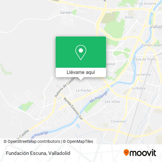 Mapa Fundación Escuna