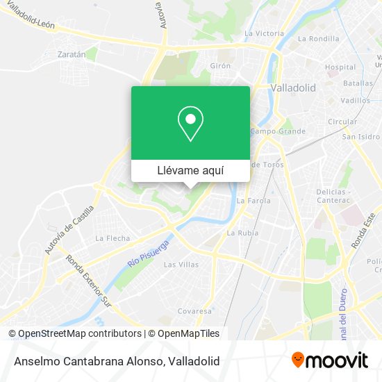 Mapa Anselmo Cantabrana Alonso