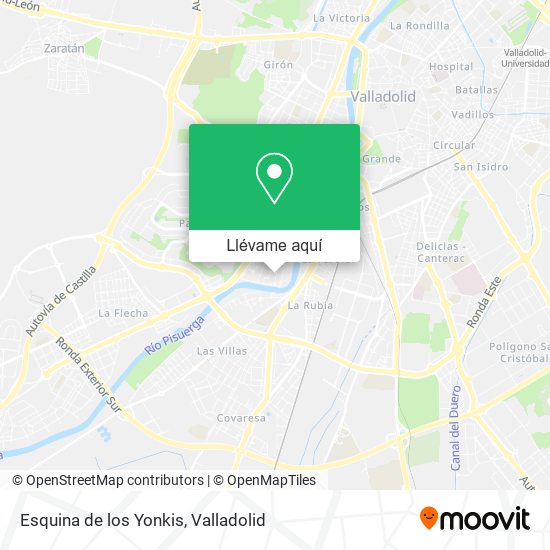 Mapa Esquina de los Yonkis