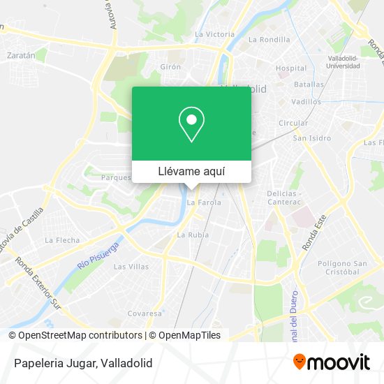Mapa Papeleria Jugar