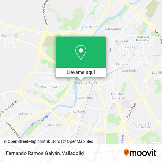 Mapa Fernando Ramos Galván