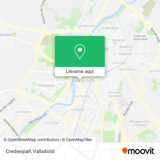Mapa Crediespañ