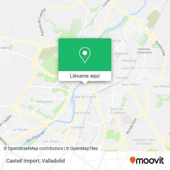 Mapa Castell Import