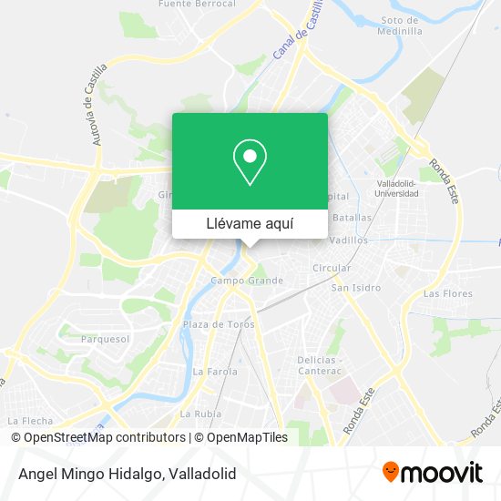 Mapa Angel Mingo Hidalgo