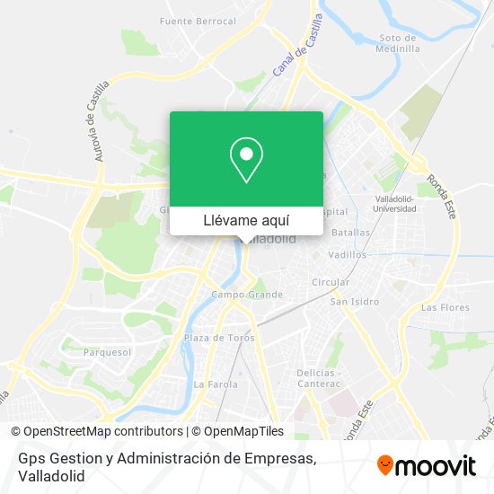 Mapa Gps Gestion y Administración de Empresas