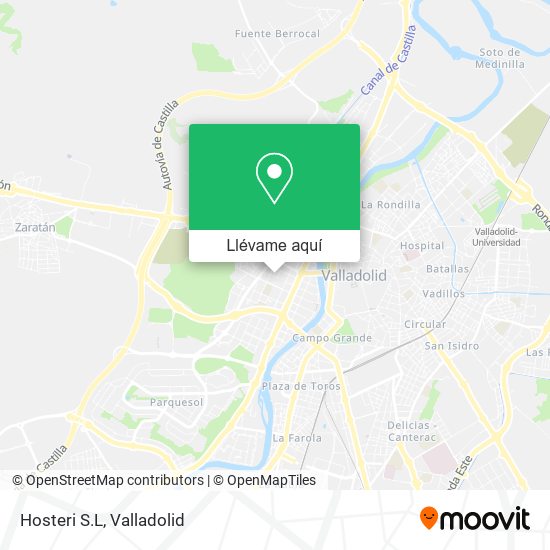 Mapa Hosteri S.L