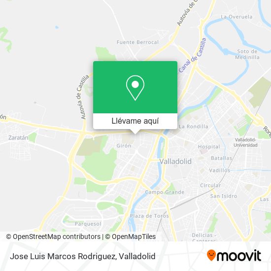 Mapa Jose Luis Marcos Rodriguez