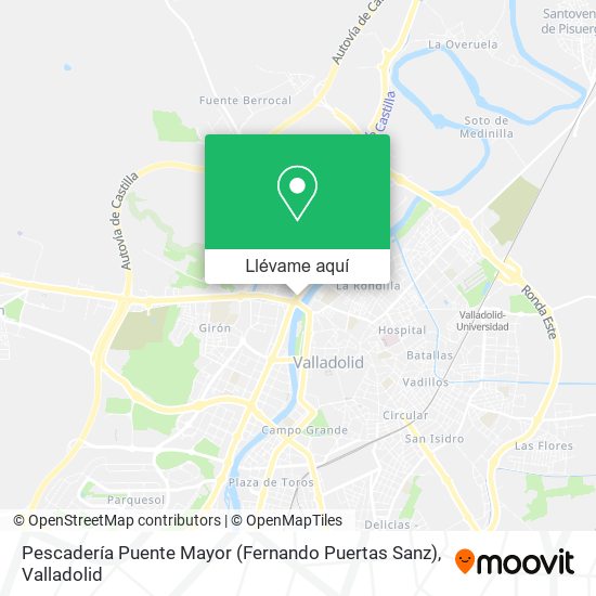 Mapa Pescadería Puente Mayor (Fernando Puertas Sanz)
