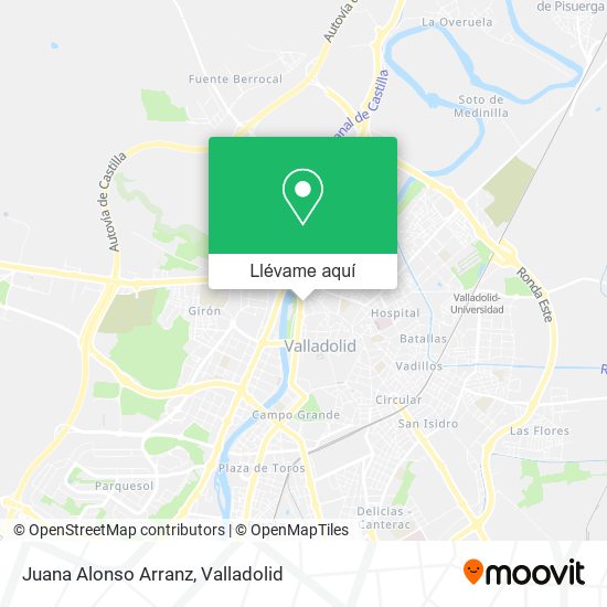 Mapa Juana Alonso Arranz