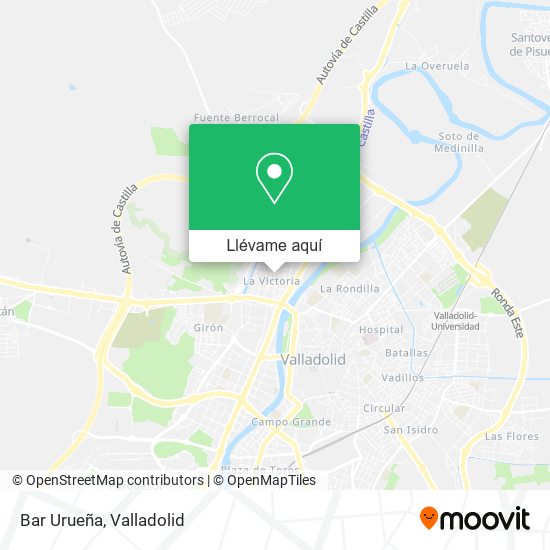 Mapa Bar Urueña