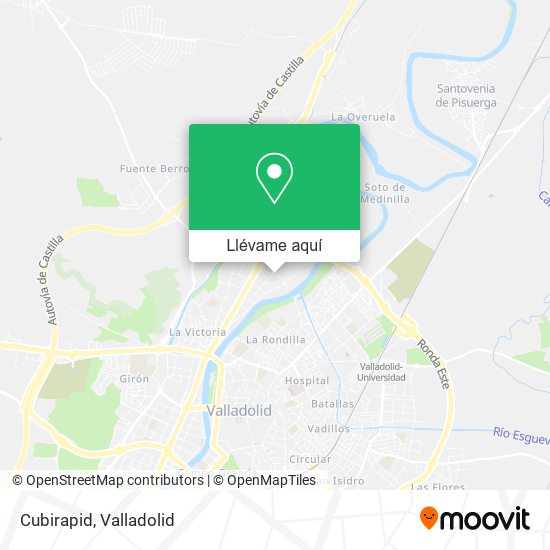 Mapa Cubirapid