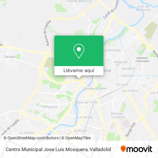 Mapa Centro Municipal Jose Luis Mosquera