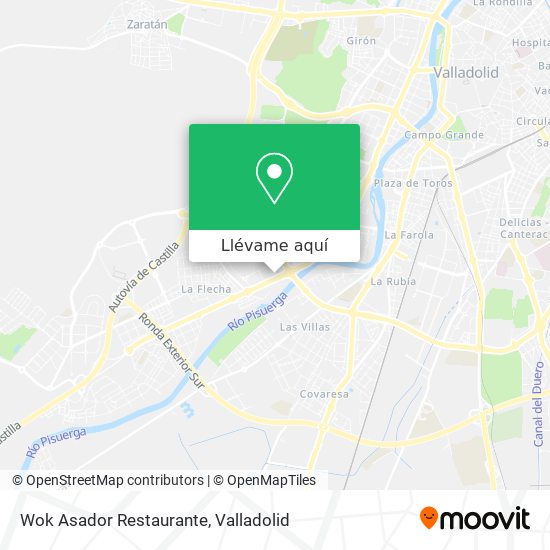 Mapa Wok Asador Restaurante