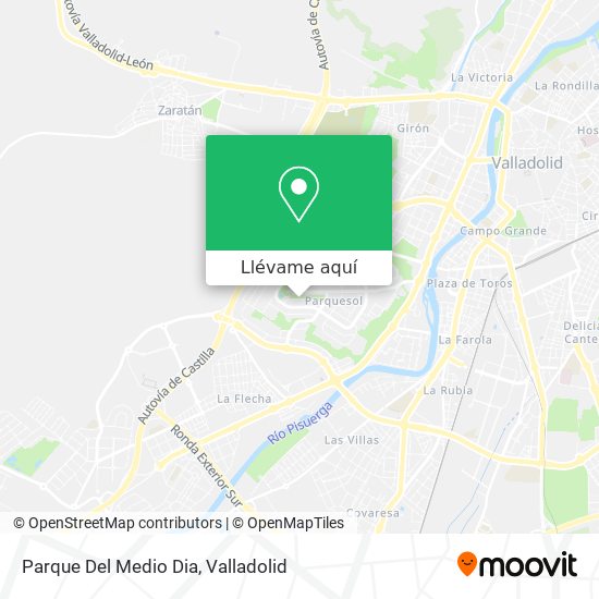 Mapa Parque Del Medio Dia