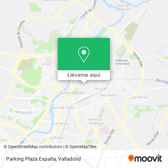 Mapa Parking Plaza España