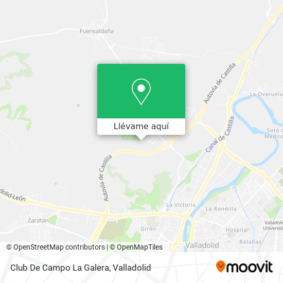 Mapa Club De Campo La Galera