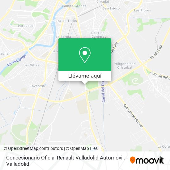 Significativo punto final añadir Cómo llegar a Concesionario Oficial Renault Valladolid Automovil en Autobús?