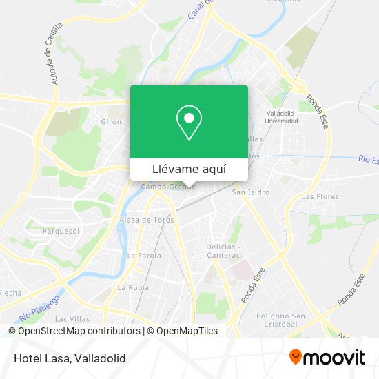 Mapa Hotel Lasa