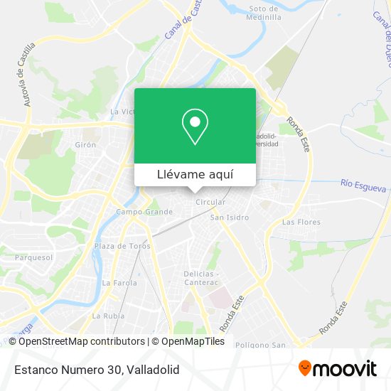 Mapa Estanco Numero 30