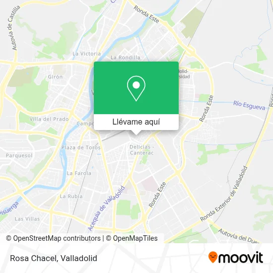 Mapa Rosa Chacel