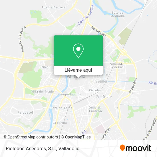 Mapa Riolobos Asesores, S.L.