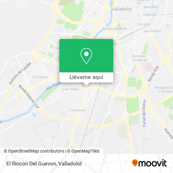 Mapa El Rincon Del Guevon