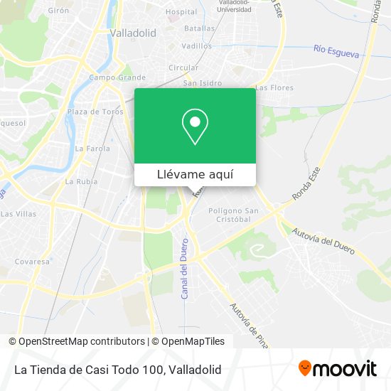 Mapa La Tienda de Casi Todo 100