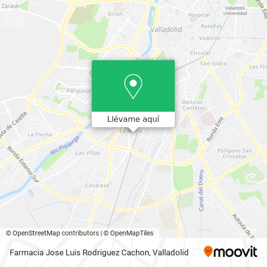 Mapa Farmacia Jose Luis Rodriguez Cachon